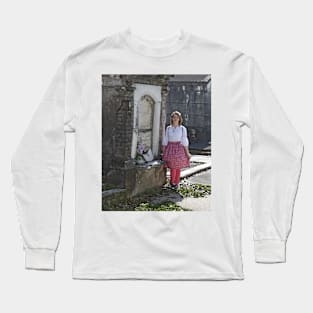 Lolita in Lafayette Cemetery Long Sleeve T-Shirt